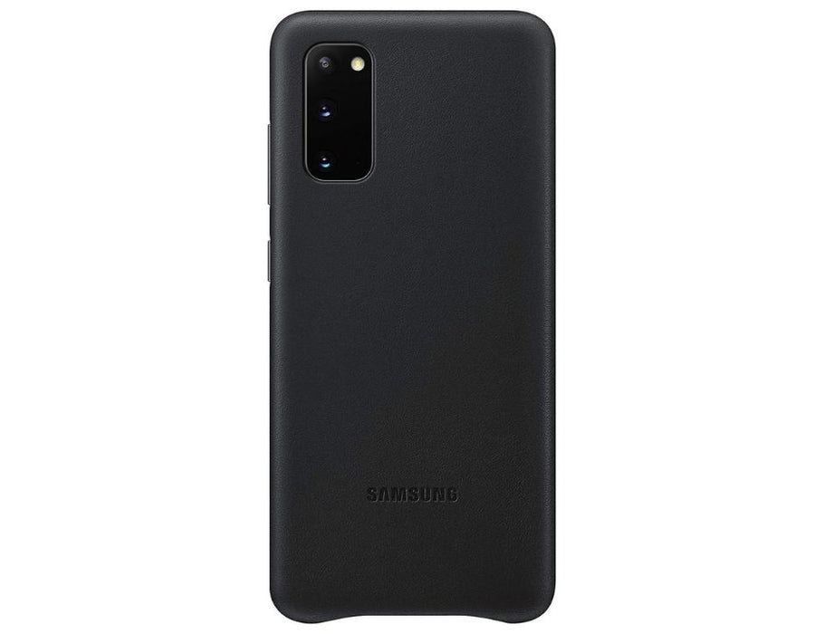 Samsung Leather Cover for Galaxy S20 5G | Color: black