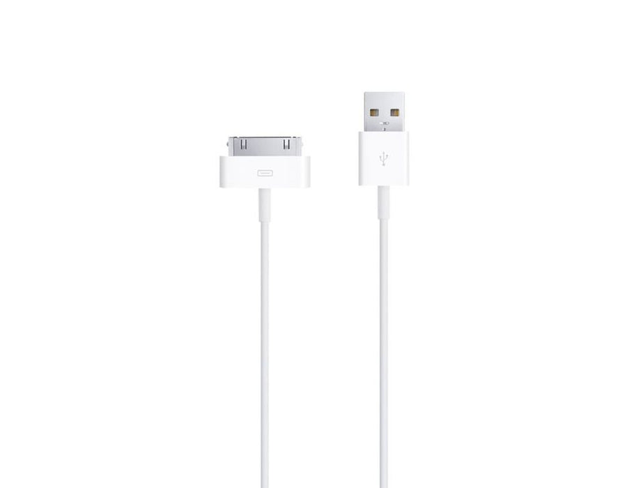 Apple Cable USB A - 30 PIN (Bulk Packaging) | Color: White