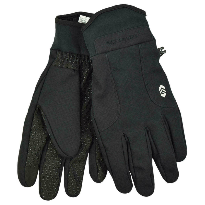 Free Country Softshell Glove Black/Reflective L/XL