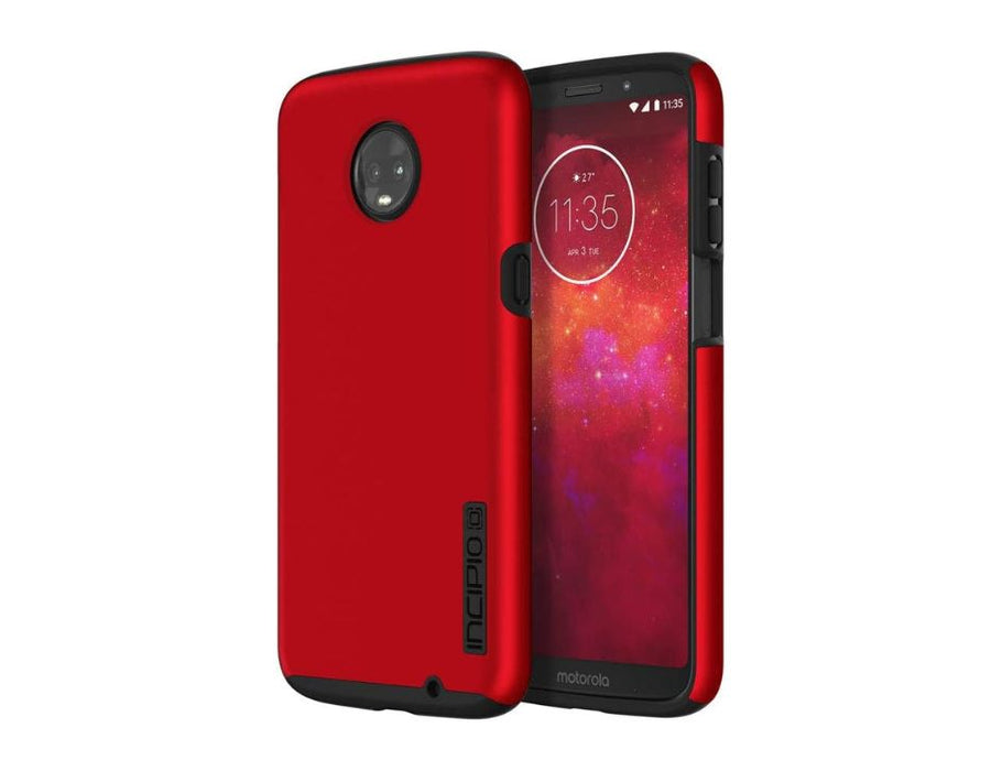 Incipio DualPro for Motorola Moto Z3 Play, Moto Z3 | Color: Iridescent Red & Black