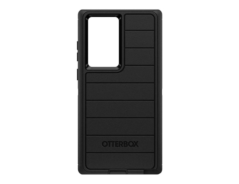 OtterBox Defender Pro Case & Belt Clip/Stand for Samsung Galaxy S22 Ultra | Color: Black