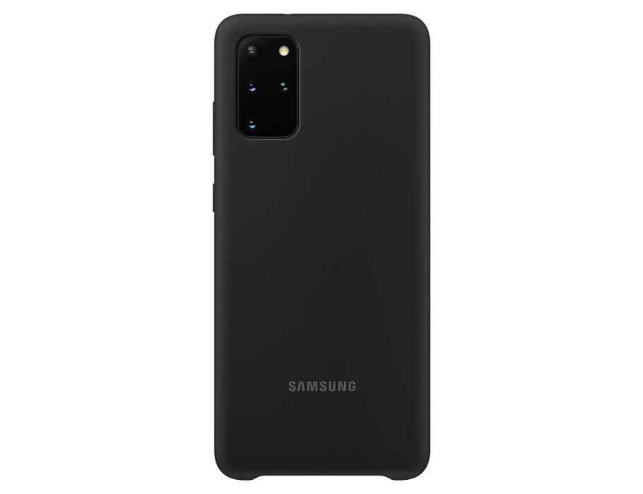 Samsung Silicone Cover for Galaxy S20+ 5G | Color: Black