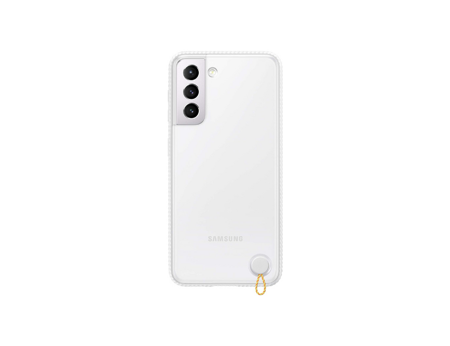 Samsung Galaxy S21 Clear Protective Cover | Color: white