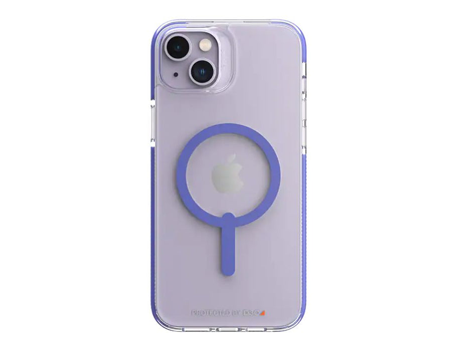 Zagg Gear4 Piccadilly Snap Periwinkle with Magsafe Purple Case for iPhone 14 Plus (iPhone 6.7 2022) 5G