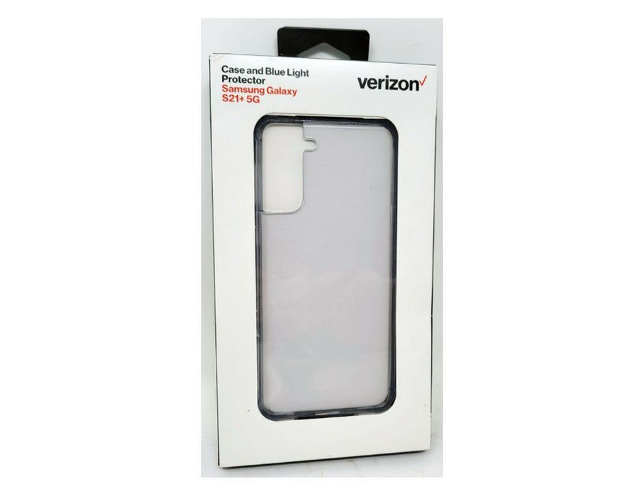 Verizon Clear Case and Blue Light Protector for Samsung Galaxy S21+ 5G