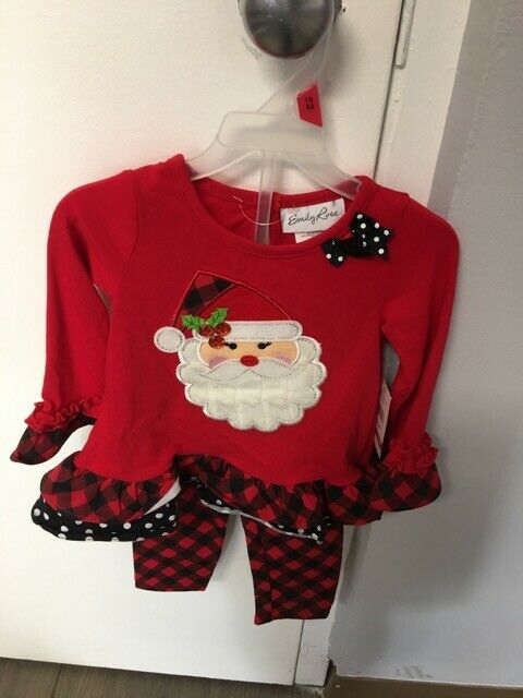 Emily Rose 2 Piece Set Red 18M