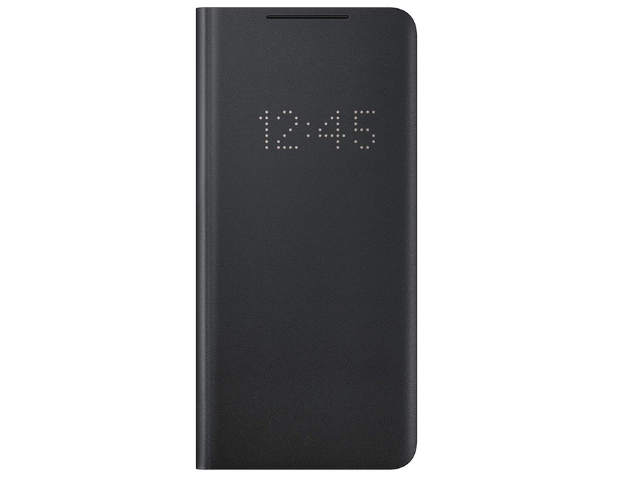 Samsung LED Wallet Cover for Galaxy S21+ 5G | Color: black