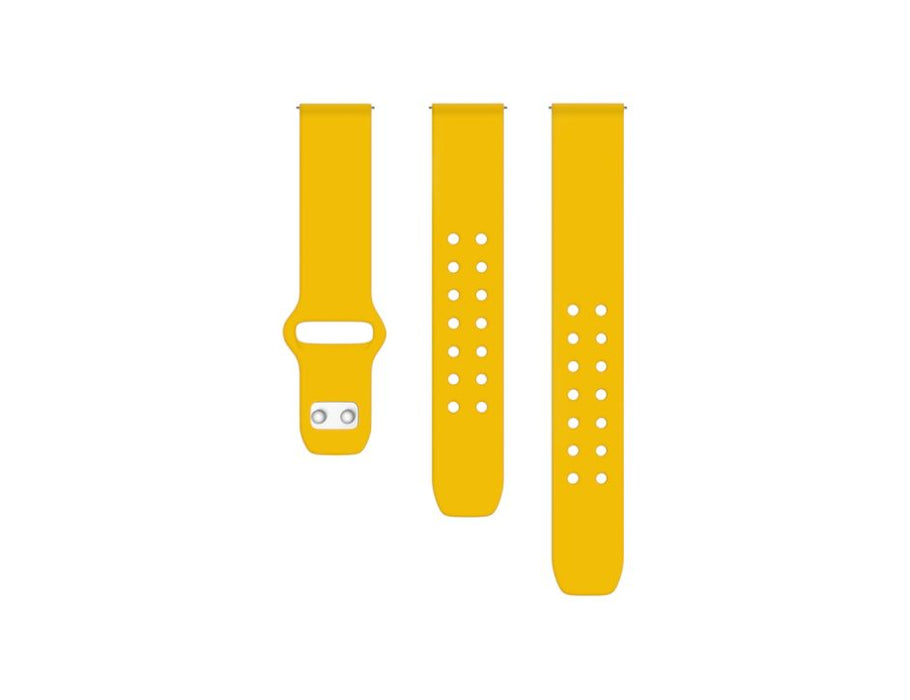 Quick Change Silicone Sport Watch Band 22MM I Color yellow