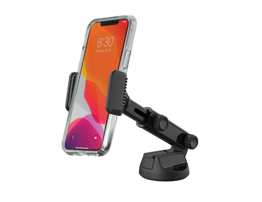 Scosche Car Mount Extendo with Swing-Arm 2-in-1 Telescoping Mount Kit | Color: Black