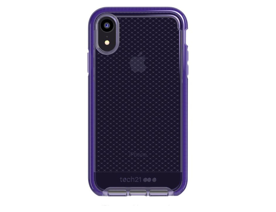 Tech21 Evo Check Ultra Violet Case For iPhone XR