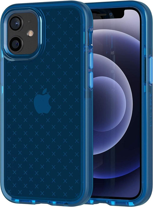 Tech21 Evo Check Series Case for Apple iPhone 12 Mini - Classic Blue