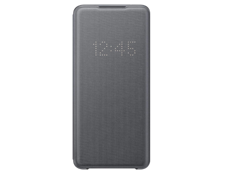 Samsung LED Wallet Cover Case for Galaxy S20 Ultra 5G | Color: Gray