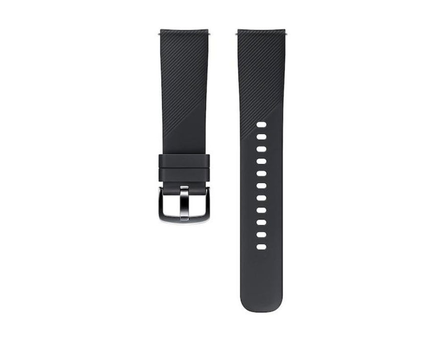 Samsung Gear Sport Silicone Band (20mm) | Color: Black