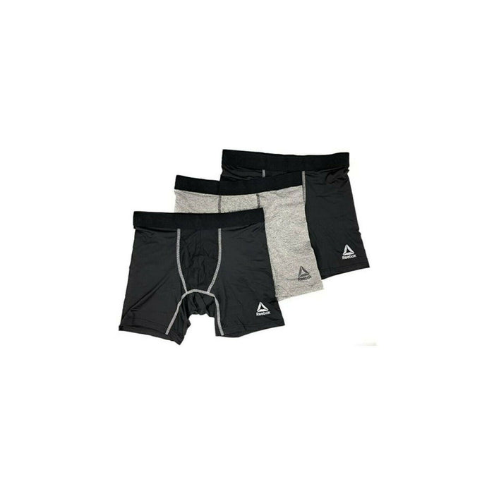 Reebok 3 Pack Performance Training Boxer Briefs Assorted (P24) Extra Extra Large 44-46