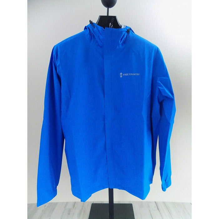 Free Country Hydro Lite Waterproof Rain Jacket Men's Electric Blue Large