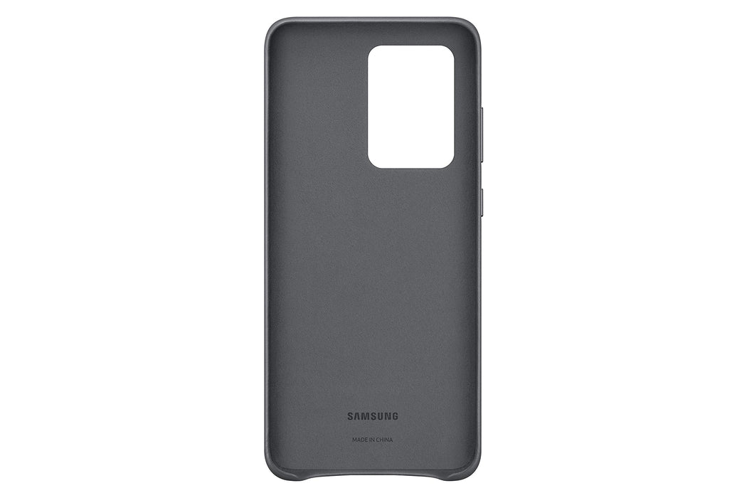 Samsung Leather Cover for Galaxy S20 Ultra 5G | Color: gray