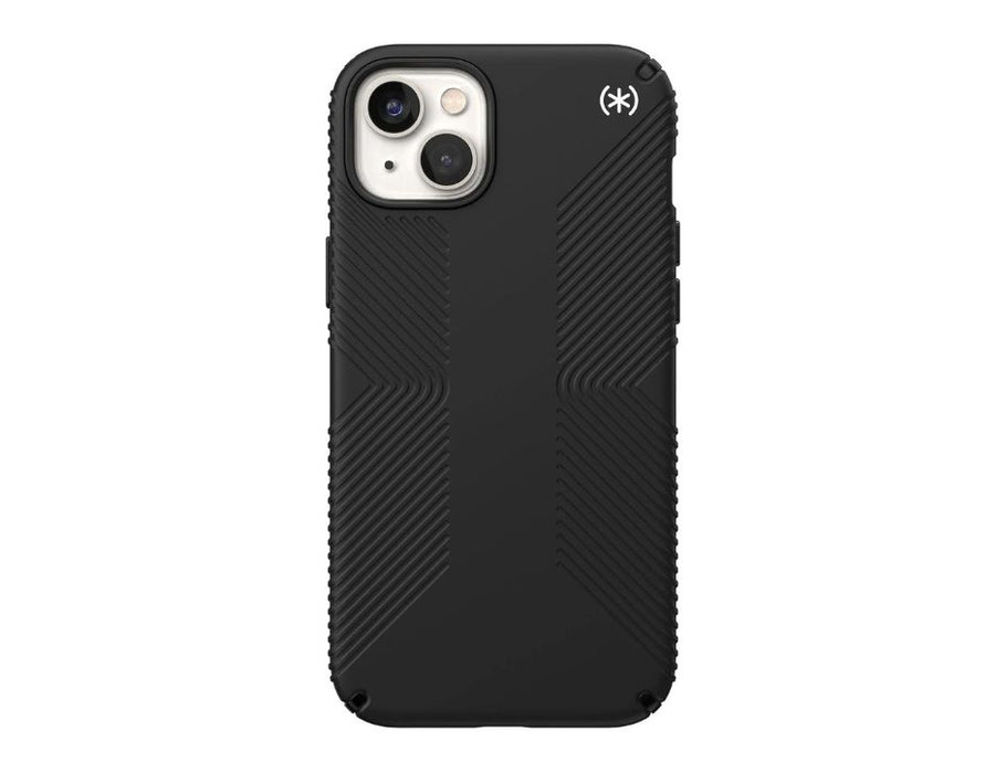 Speck Presidio2 Grip with MagSafe Black Case for iPhone 15 Plus