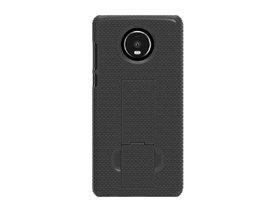 Verizon Shell and Holster Combo for Motorola Moto Z4 | Color: Black