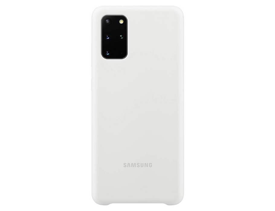 Samsung Silicone Cover  for Galaxy S20+ | Color: White