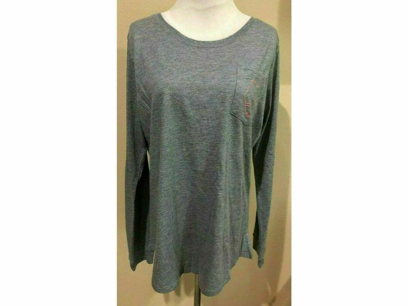 State of Mine Long Sleeve Top Med Grey Hthr Extra Large