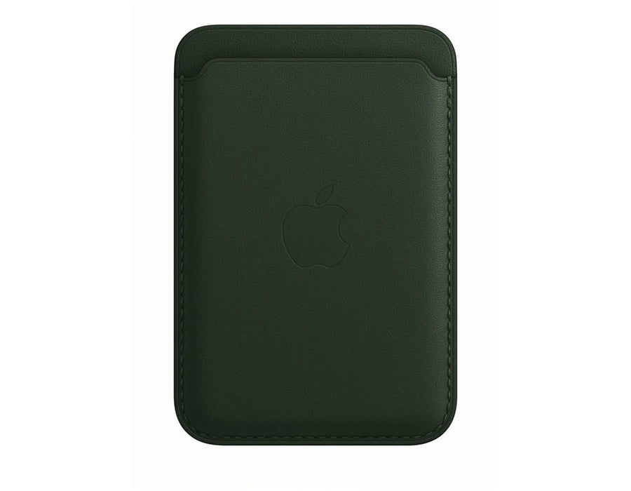 Apple iPhone Leather Wallet with MagSafe | Color: Green