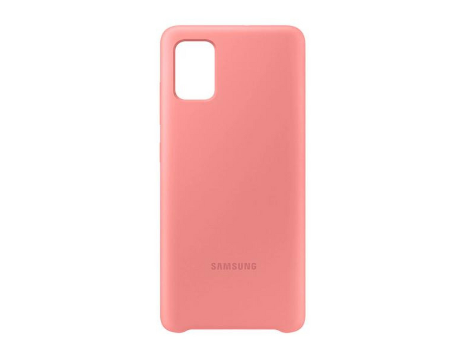 Samsung Galaxy A51 LTE silicone cover | Color: pink