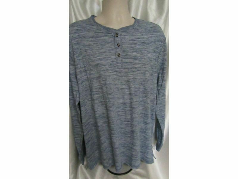 Lee Premium Select The Comfort Henley Light Blue XL