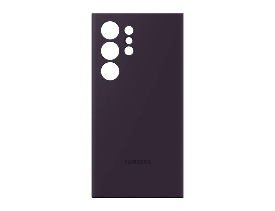 Samsung Silicone Case for Samsung Galaxy S24 Ultra | Color:  Dark Violet