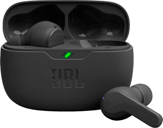 JBL by Harman Vibe Beam/Perfect Fit Small Ambient Hands-Free Calls color Black