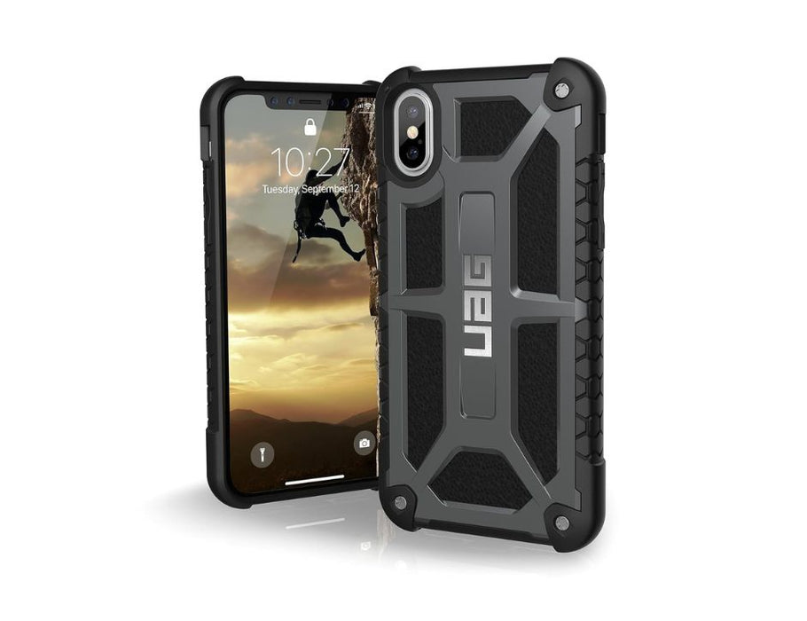 UAG Urban Armor Gear Monarch Case for iPhone XS | Color: Black