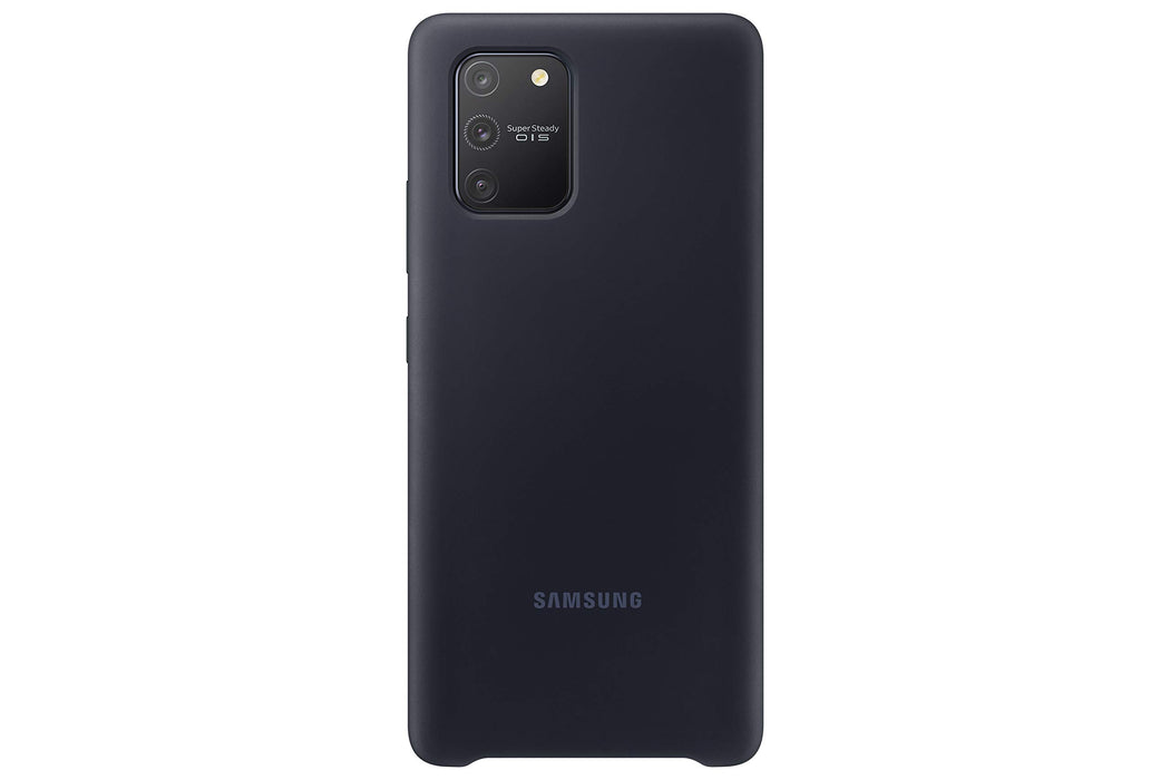 Samsung Silicone Cover for Galaxy S10 Lite | Color: Black