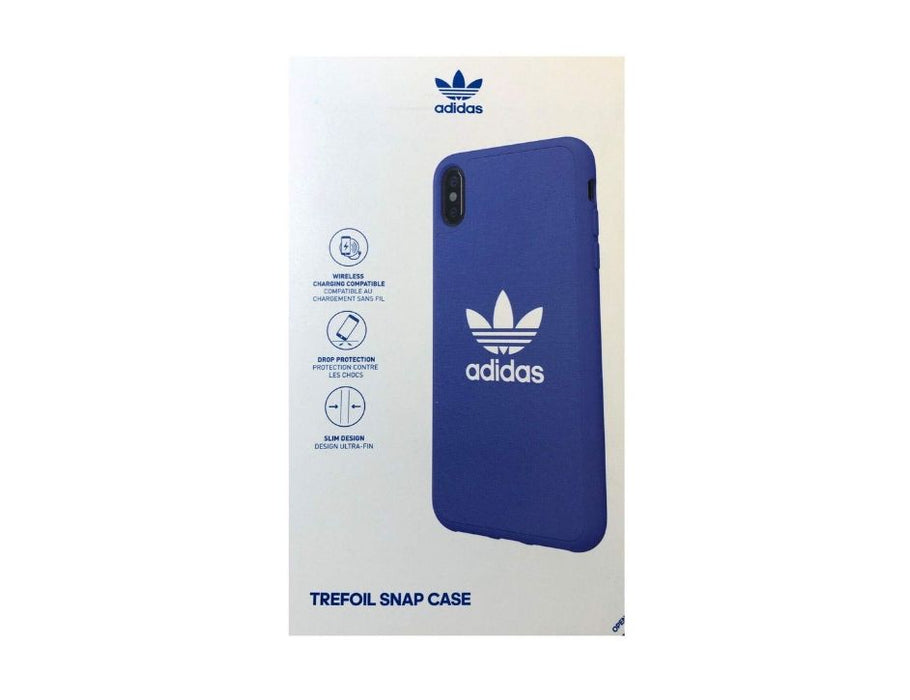 Adidas Originals Trefoil Snap Case for iPhone XS MAX | Color: Blue / White