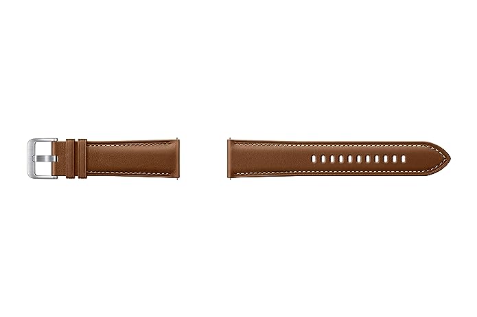 Stitch Leather Band (22MM) Brown