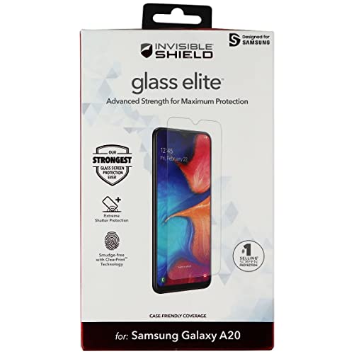 Zagg - InvisibleShield® Glass+ Screen Protector for Samsung Galaxy A20