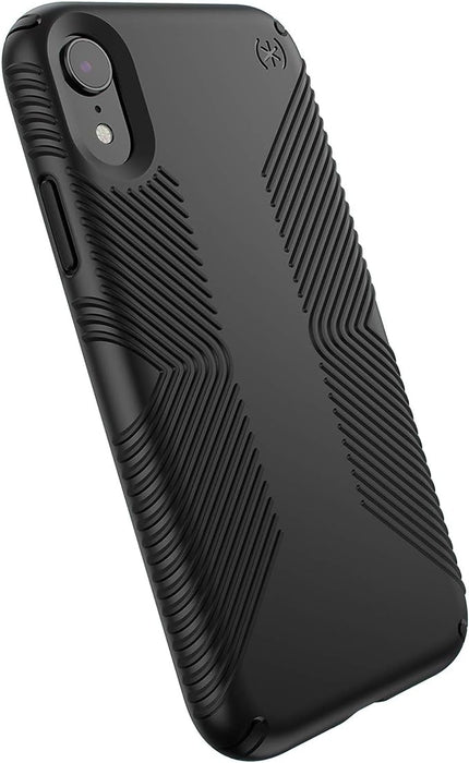 Speck Presidio Grip Designed for Impact Case for iPhone XR Grey/Black