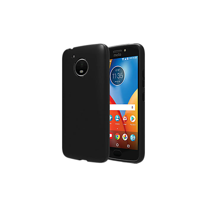 Verizon Silicone Hard Cover Protection Case For Motorola Moto E4 Plus - Retail Packaging