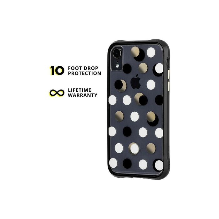 Case Mate Iphone one Xs Max Wallpapers Black Metallic Dot Case
