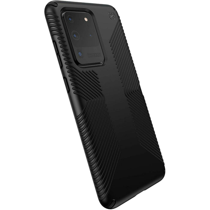 Speck Products Presidio Grip Samsung Galaxy S20 Ultra Case, Black/Black