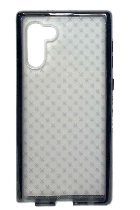 Tech21 Evo Check Protective Phone Case Cover for Samsung Note 10+ - Black/Smokey