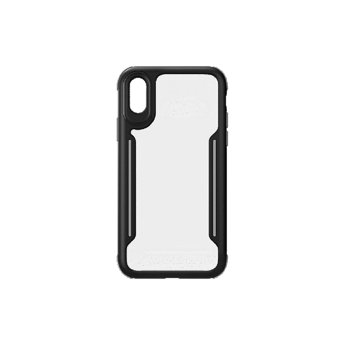 Verizon Case for New 2018 iPhone 6.5-inch - Clear and Black