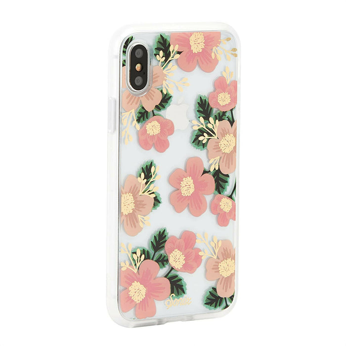 Sonix Southern Floral Case for Iphone one X/Xs Women's Protective Pink Flower Clear Series for Apple Iphone one X, Iphone one Xs