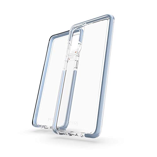 Gear4 Piccadilly Series Case for Samsung Galaxy S20+ (Plus Model) - Clear / Blue