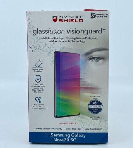 ZAGG INVISIBLE SHIELD GLASS FUSION VISIONGUARD+  FOR SAMSUNG GALAXY NOTE 20  5G
