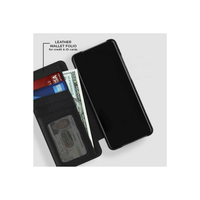 Case-Mate - Leather Wallet Folio - Case Phone 11 Pro Folio - 5.8 inch Black